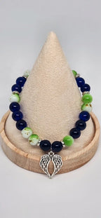 Bracelet L'Envol d'Émeraude – Collection Mains de Lumière