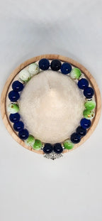 Bracelet L'Envol d'Émeraude – Collection Mains de Lumière