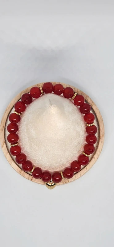 Bracelet Rouge Promesse - vue cône 3