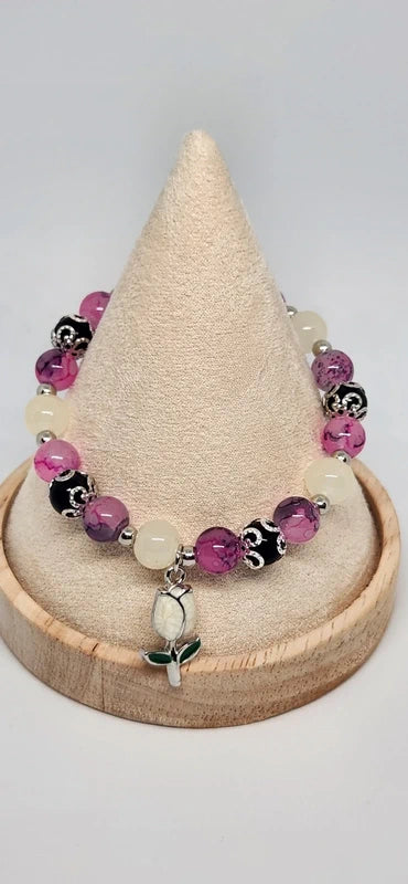 Bracelet Rose de Lune - vue 1