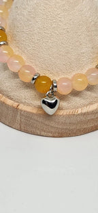 Bracelet Chaleur du Cœur - détail charm cœur