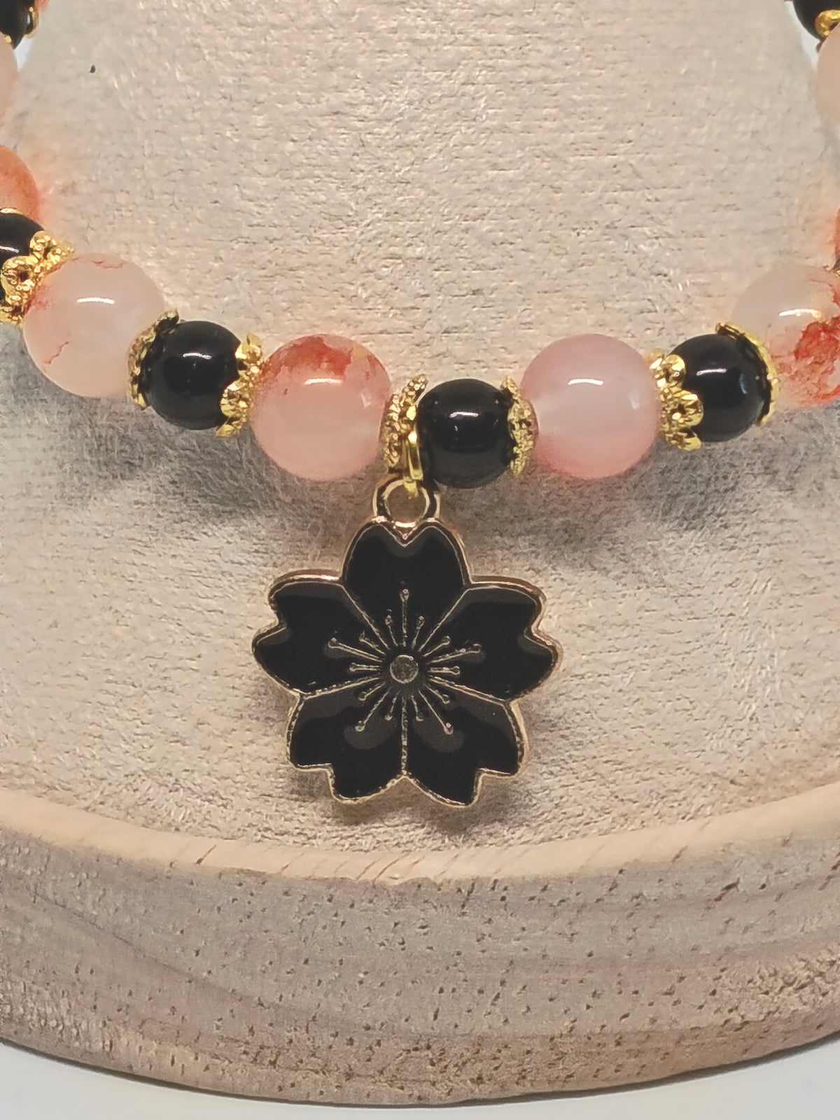 Bracelet Fleur de Passion - Collection Écho de Mon Cœur