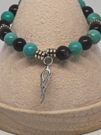 Bracelet  Éclat d’Azur - Collection Écho de Mon Cœur – Perles Naturelles