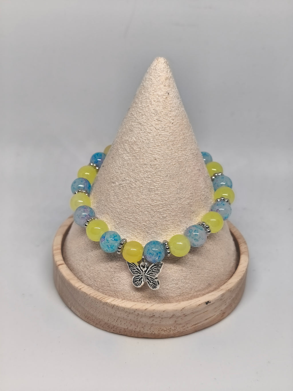 Bracelet Papillon de Lumière – Collection Nœud du Cœur