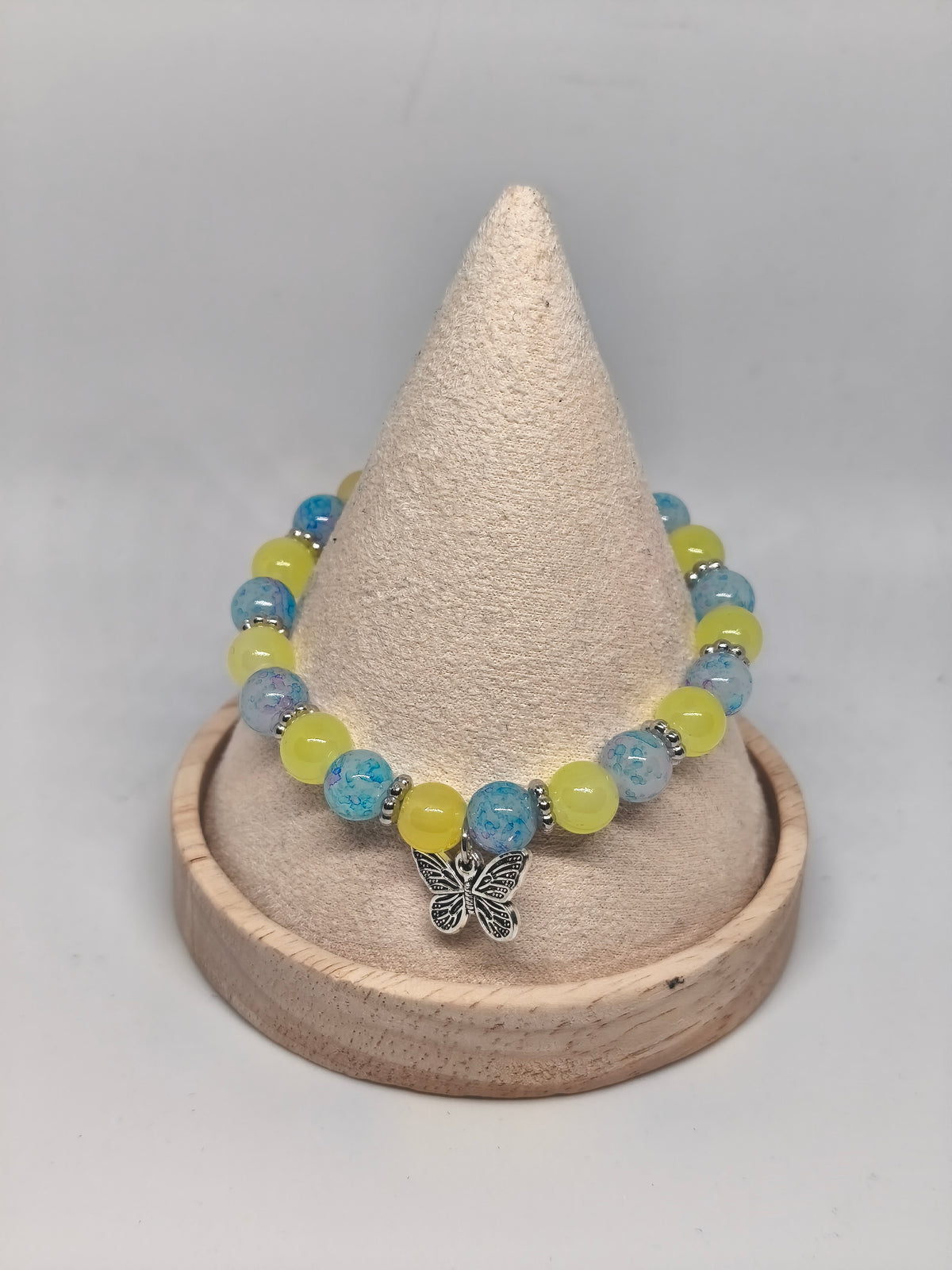 Bracelet Papillon de Lumière – Collection Nœud du Cœur