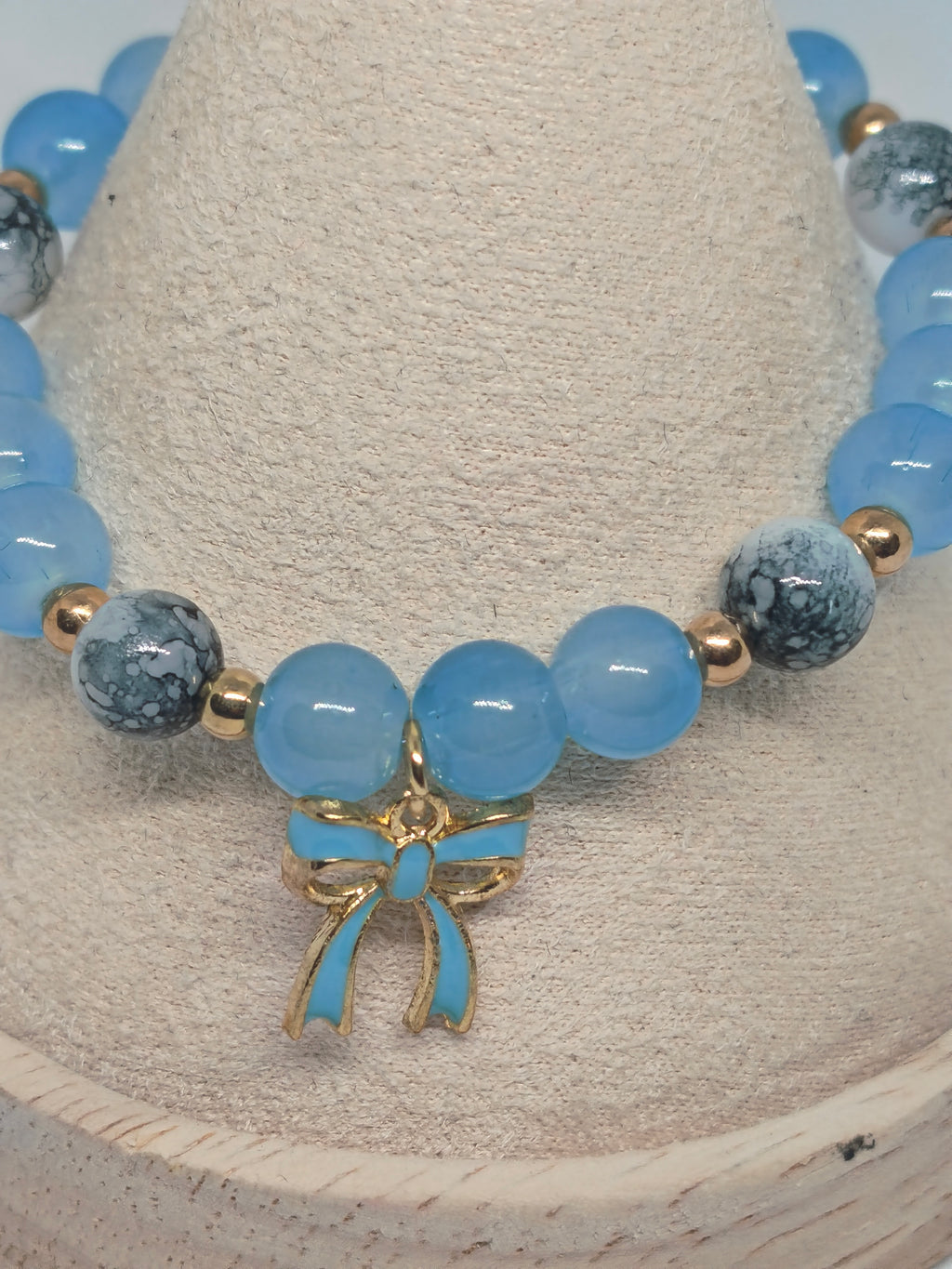 Bracelet Nœud d’Azur – Collection Nœud du Cœur
